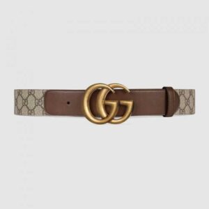 GG belt with Double G buckle 400593