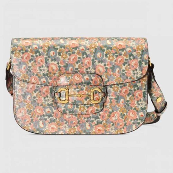 Gucci 1955 Horsebit Liberty London Shoulder Bag