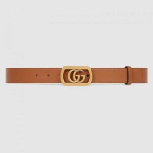 Gucci Belt with framed Double G buckle 575587