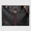 Gucci Black Calfskin Rajah Large Tote