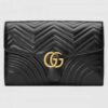 Gucci Black GG Marmont Clutch Bag