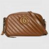 Gucci Brown GG Marmont Small Camera Shoulder Bag