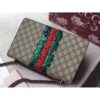 Gucci Dionysus GG Supreme embroidered Medium bag 400235 Burgundy