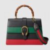 Gucci Dionysus Medium Stripe Bamboo Top Handle Bag