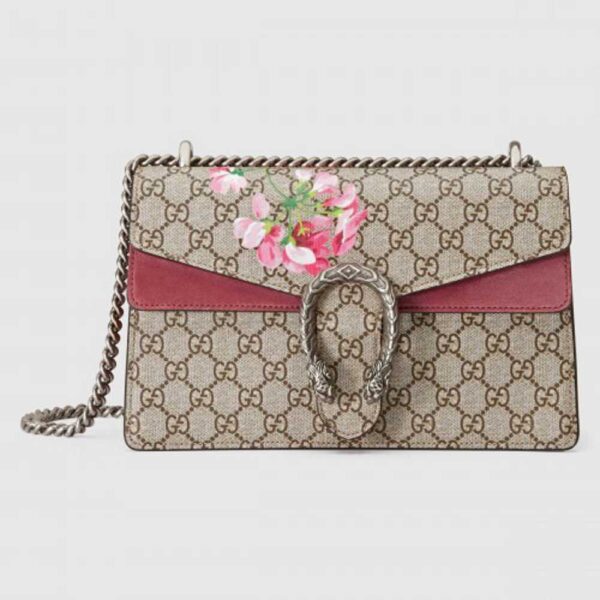 Gucci Dionysus Small GG Blooms Rose Shoulder Bag