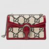 Gucci Dionysus Small Shoulder Bag In White GG Tweed