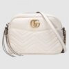 Gucci GG Marmont Medium Chevron Shoulder Bag