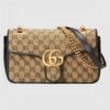 Gucci GG Marmont Small Bag In Beige GG Canvas