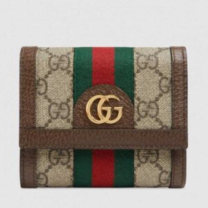 Gucci GG Supreme Ophidia Card Case Wallet