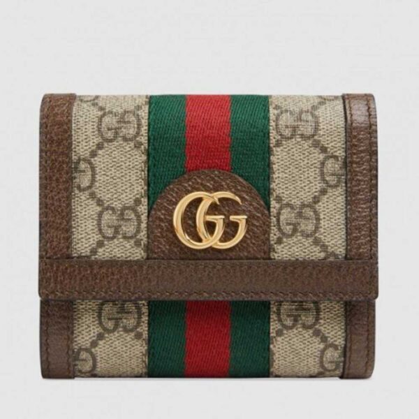 Gucci GG Supreme Ophidia Card Case Wallet