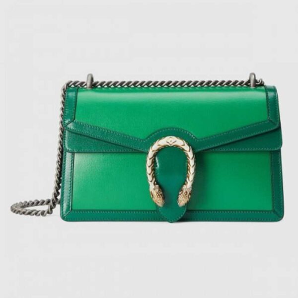 Gucci Green Dionysus Bicolor Small Shoulder Bag