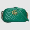 Gucci Green GG Marmont Small Camera Shoulder Bag