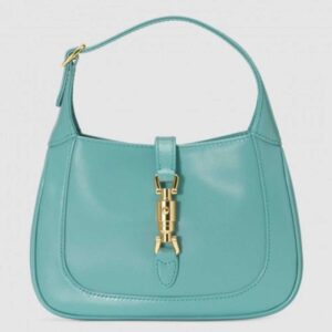 Gucci Jackie 1961 Mini Hobo Bag In Blue Leather