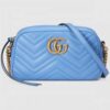 Gucci Light Blue GG Marmont Small Camera Shoulder Bag