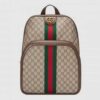 Gucci Men's Ophidia GG Medium Backpack ‎547967 Beige