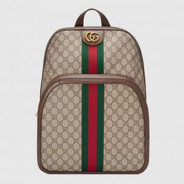 Gucci Men's Ophidia GG Medium Backpack ‎547967 Beige