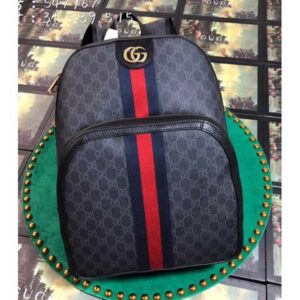 Gucci Men's Ophidia GG Medium Backpack ‎547967 Black 2018