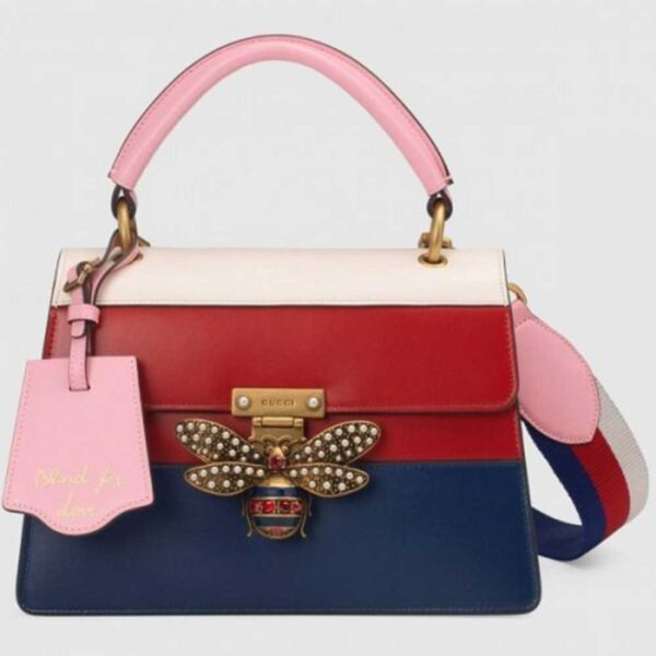 Gucci Multicolour Queen Margaret Small Top Handle Bag