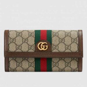 Gucci Ophidia GG Continental Wallet