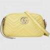 Gucci Pastel Yellow GG Marmont Small Camera Shoulder Bag