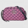 Gucci Pink GG Marmont Multicolor Small Shoulder Bag