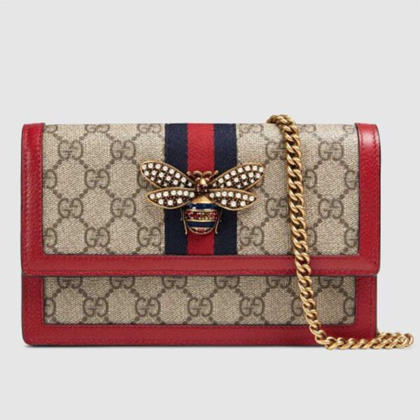 Gucci Queen Margaret GG Supreme Mini Bag