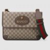 Gucci Web GG Supreme Messenger small Bag 495654 Coffee 2018