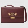 Gucci Zumi Grainy Leather Small Shoulder Bag 576338 Burgundy 2019